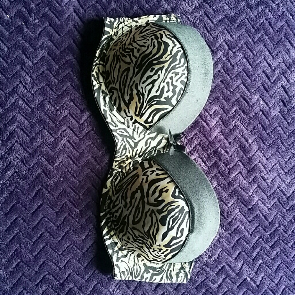 Cheetah pushup bra